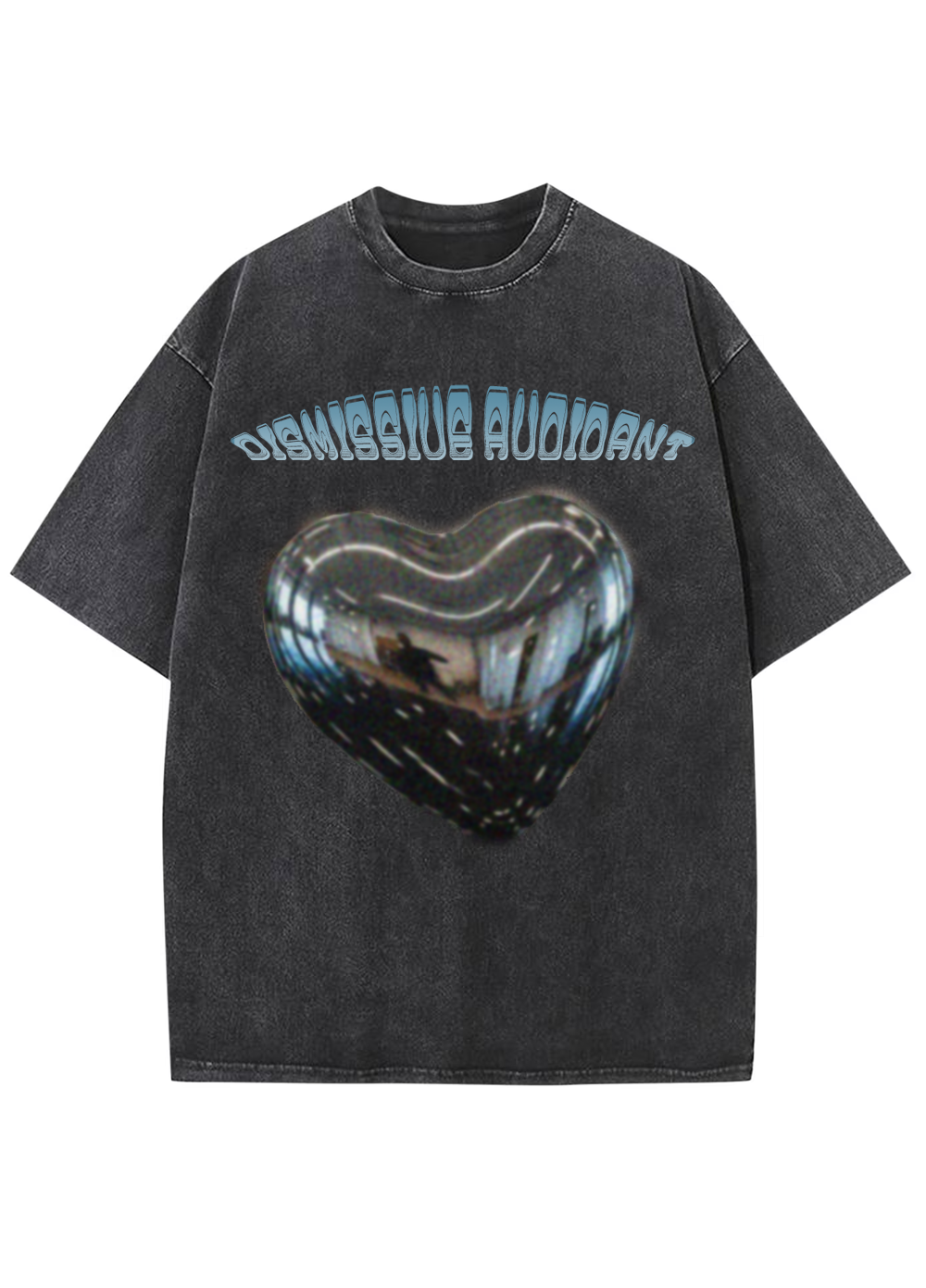 Dismissive Avoidant Chrome Heart T-Shirt